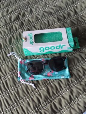 goodr It's Not Black It's Obsidian Circle G Polarized Sunglasses